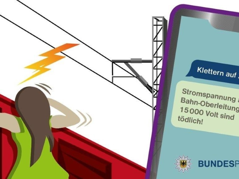 BPOL-HST: Start Sommerferien - Bahnanlagen sind keine Abenteuerspielplätze - Bundespolizei informiert - Foto: presseportal.de