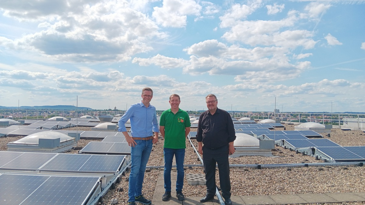 Leistungsstärkste Solaranlage Heilbronns: Knorr-Werk produziert ab August eigenen Grünstrom - Foto: presseportal.de