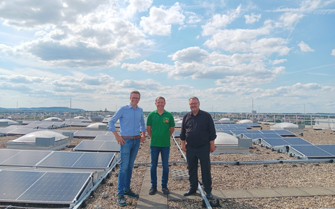 Leistungsstärkste Solaranlage Heilbronns: Knorr-Werk produziert ab August eigenen Grünstrom - Foto: presseportal.de