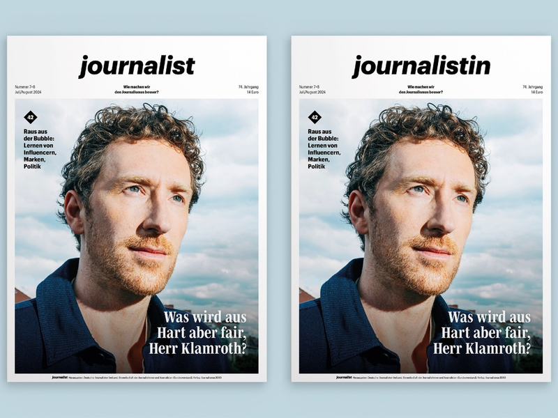 Louis Klamroth im journalist-Interview: Ich gehe keinem Streit aus dem Weg - Foto: presseportal.de