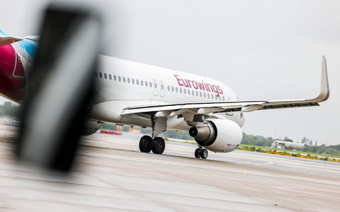 Auch Eurowings ist von der IT-Panne betroffen und streicht Dutzende Flüge. (Archivfoto) - Foto: Christoph Reichwein/dpa