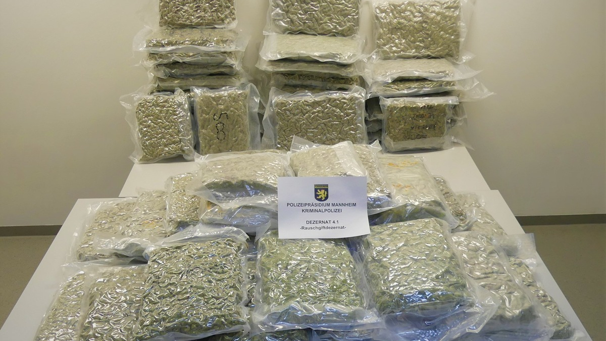 POL-MA: Eppelheim/ Rhein-Neckar-Kreis: Mutmaßliche Marihuanaschmuggler verhaftet - Foto: presseportal.de