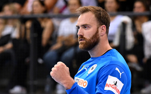 DHB-Profi Lukas Mertens verteidigte leidenschaftlich. - Foto: Marijan Murat/dpa