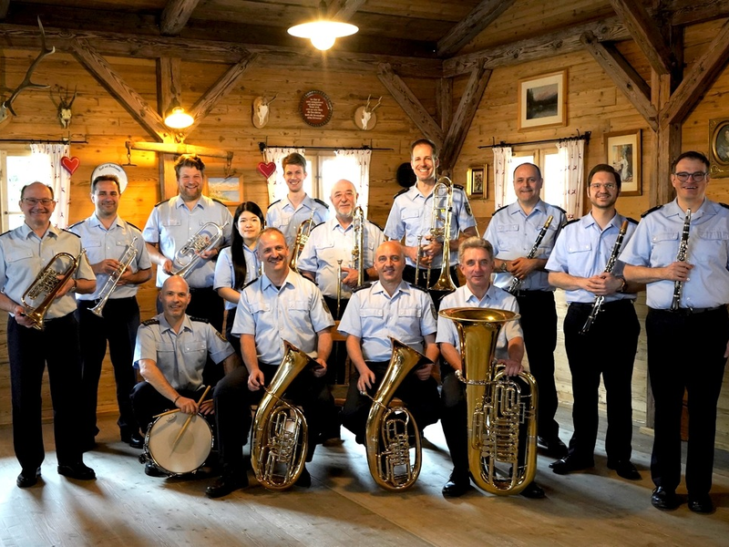 Bundespolizeidirektion München: Platzkonzert der Egerländer in Garmisch-Partenkirchen Renommiertes Münchner Bundespolizeiorchester tritt mit Egerländer Ensemble auf - Foto: presseportal.de