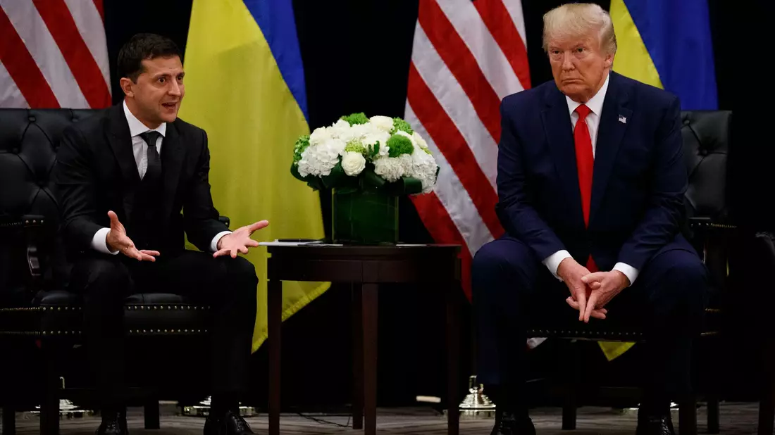 Trump und Selenskyj werden sich nun doch treffen - in New York. (Archivbild) - Bild: Evan Vucci/AP/dpa