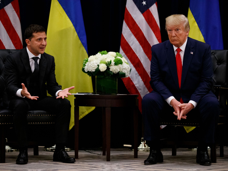 Trump und Selenskyj werden sich nun doch treffen - in New York. (Archivbild) - Foto: Evan Vucci/AP/dpa