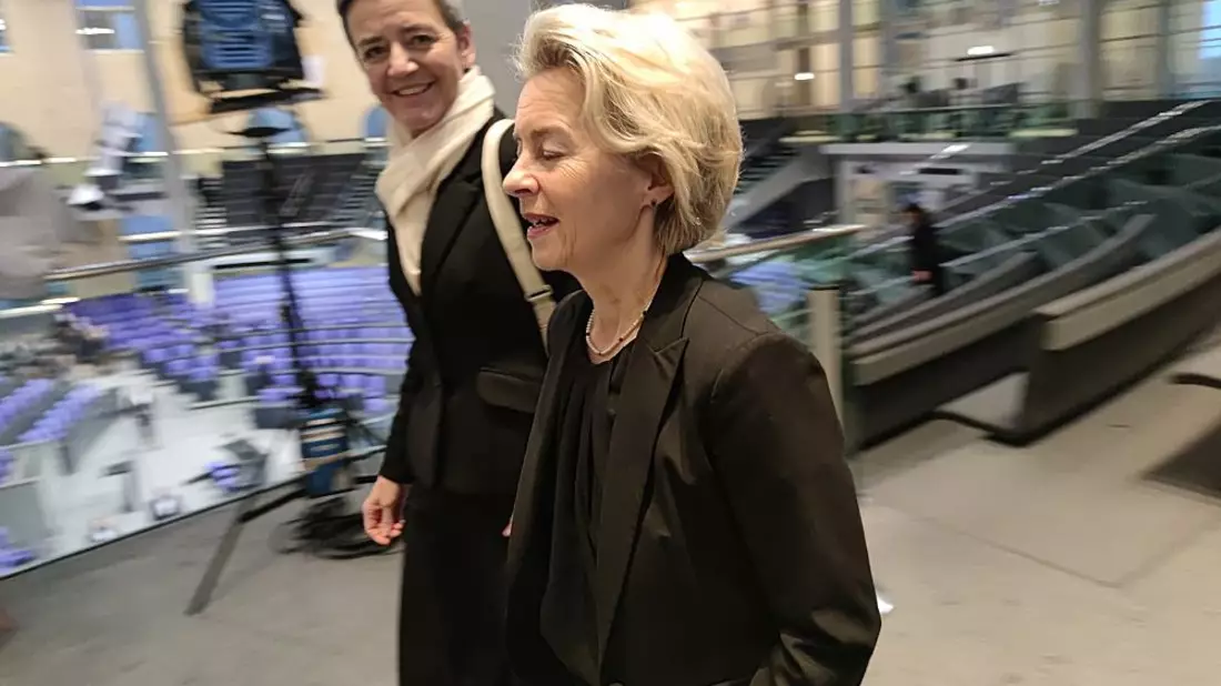 Margrethe Vestager und Ursula von der Leyen (Archiv) - Bild: über dts Nachrichtenagentur