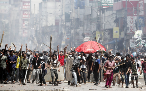 Demonstranten wollen Leistung statt Quoten. (Archivbild) - Foto: Habibur Rahman/ZUMA Press Wire/dpa