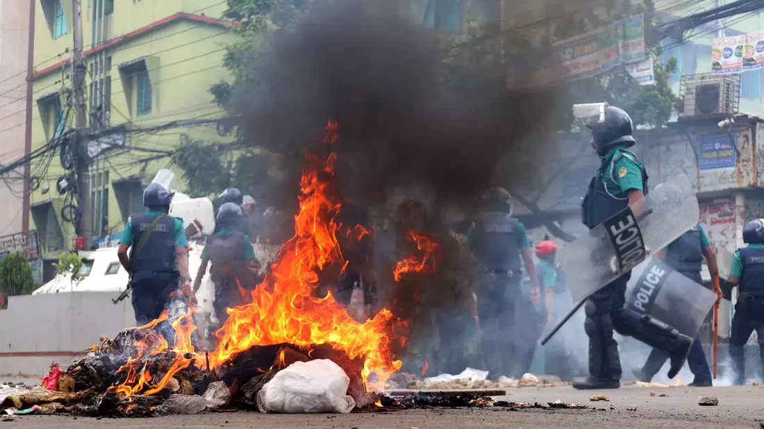 Noch ist kein Ende der Proteste in Sicht. (Archivbild) - Bild: Mohammed Shajahan/ZUMA Press Wire/dpa