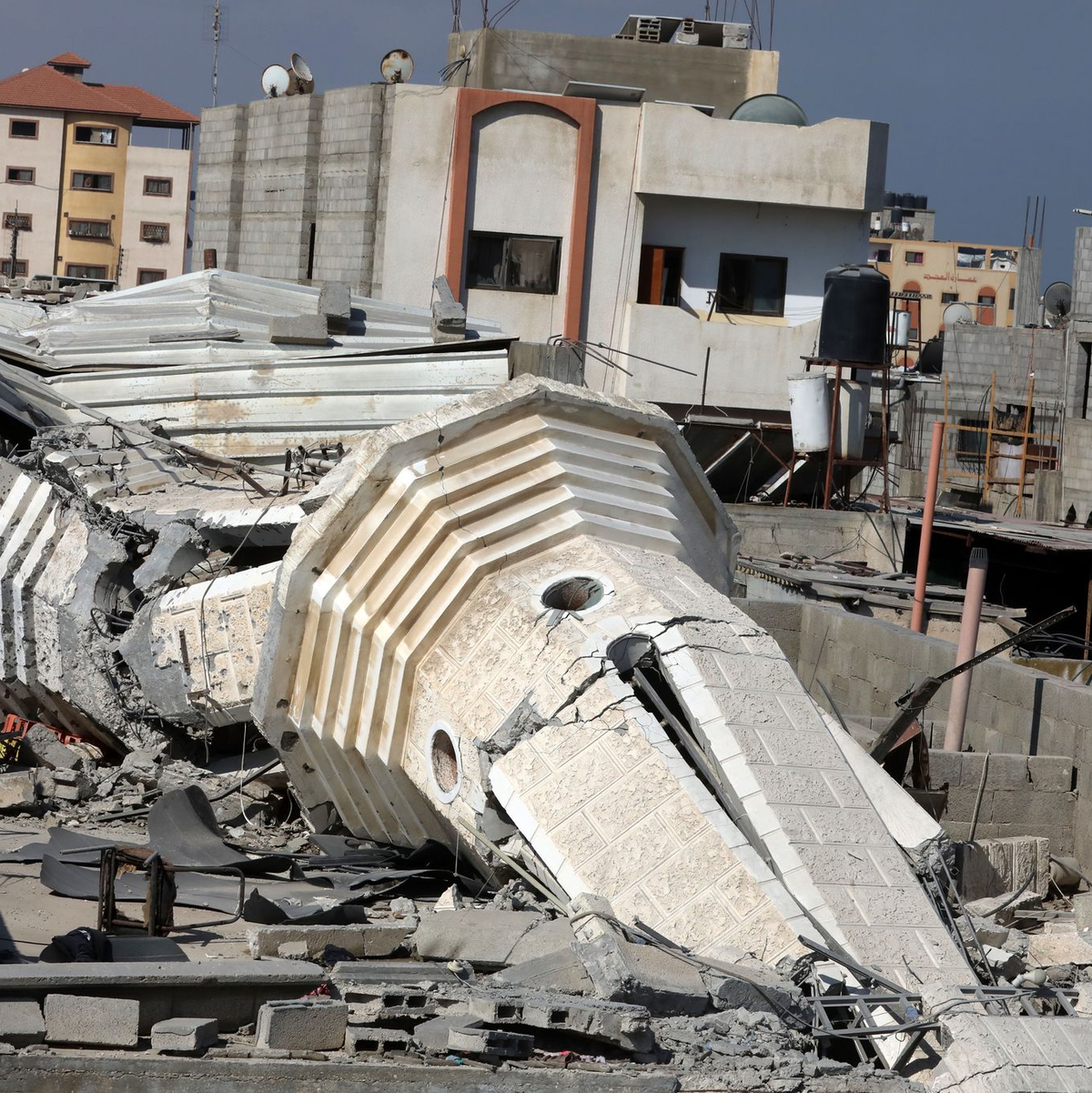 Zerstörungen in Nuseirat nach israelischen Angriffen - Foto: Omar Ashtawy/APA Images via ZUMA Press Wire/dpa