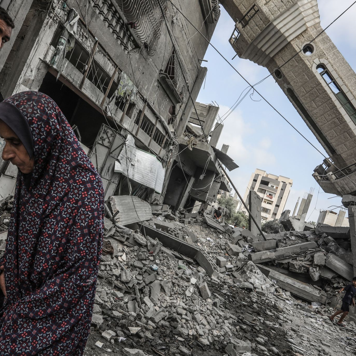 Vor Israels Einnahme der Stadt Gaza sollen Hunderttausende Palästinenser den größten Ort des Gazastreifens verlassen.  - Foto: Abed Rahim Khatib/dpa