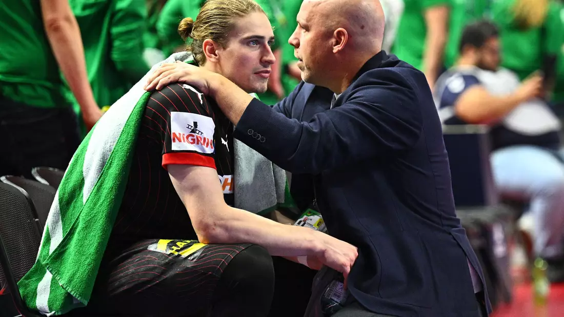 Handball-Hoffnungsträger Knorr: Bei der Heim-EM kam er mit dem Druck nicht klar. - Bild: Tom Weller/dpa