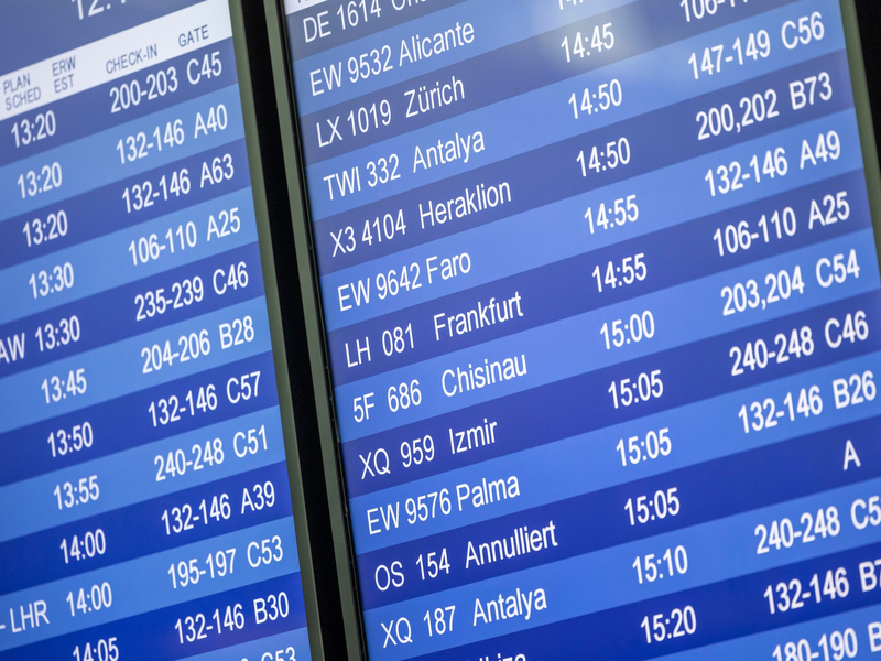 Auch an den beiden größten Flughäfen in Nordrhein-Westfalen hat sich der Flugbetrieb normalisiert. (Archivbild) - Foto: Thomas Banneyer/dpa