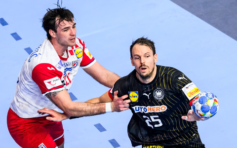 Häfner wurde für die Olympia-Generalprobe gegen Japan ins Team geholt und ersetzt den verletzten Franz Semper.  - Foto: Tom Weller/dpa