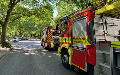 FW Ratingen: Brand eines Fahrrad Akkus im Keller - Foto: presseportal.de