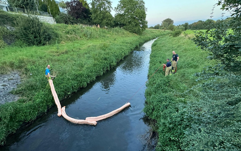 FW Böblingen: Gewässerverunreinigung in Böblingen-Dagersheim - Foto: presseportal.de