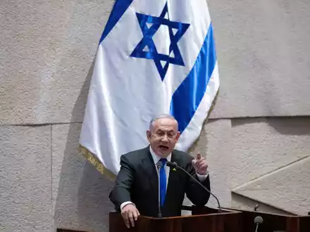 Israels Regierungschef Benjamin Netanjahu hat den Iran eindringlich vor einem Angriff auf sein Land gewarnt.  - Foto: Ohad Zwigenberg/AP/dpa