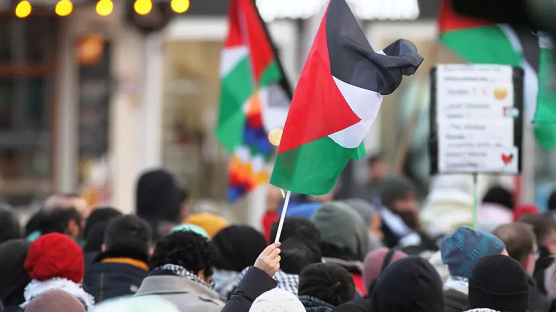 Pro-palästinensische Demo (Archiv) - Bild: über dts Nachrichtenagentur