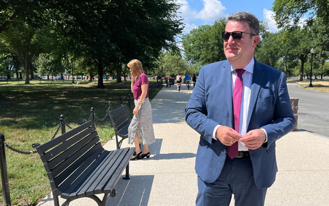 Lotet in Washington die US-Lage aus: Hubertus Heil. - Foto: Basil Wegener/DPA/dpa