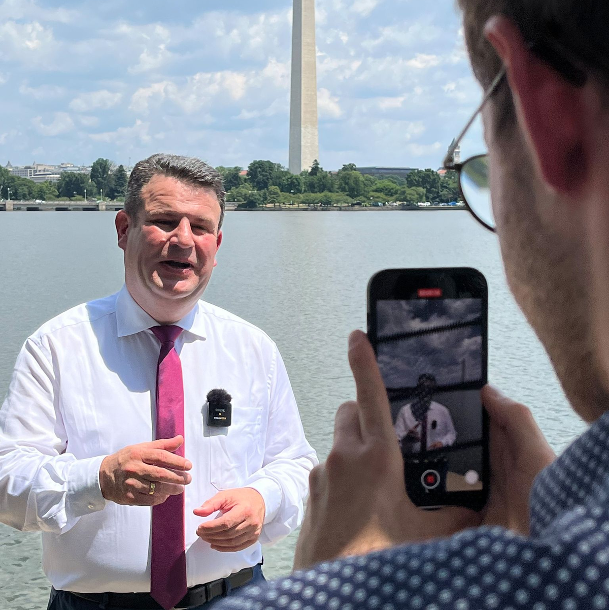 Lotet in Washington die US-Lage aus: Hubertus Heil. - Foto: Basil Wegener/düa/dpa