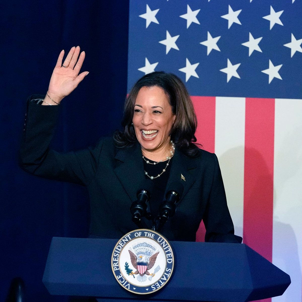 Kamala Harris ist die erste Frau und die erste Schwarze im US-Vizepräsidentenamt. (Archivbild) - Foto: Carlos Osorio/AP