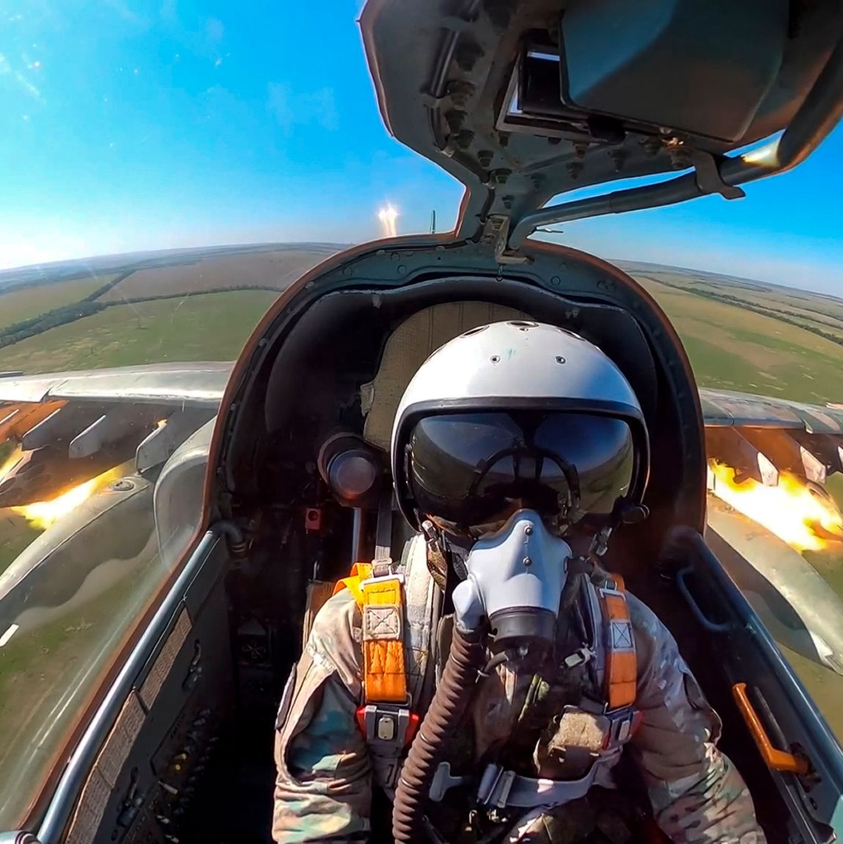 Ständige russische Luftangriffe. (Archivbild) - Foto: Uncredited/Russian Defense Ministry Press Service/AP/dpa