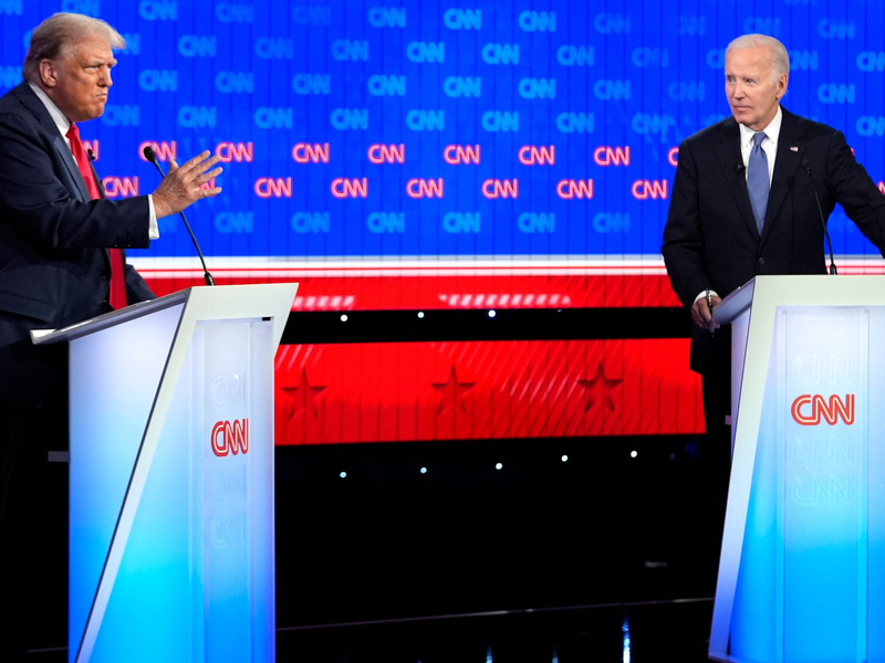 Biden räumte selbst ein, beim TV-Duell gegen Trump keine gute Figur gemacht zu haben. (Archivbild) - Foto: Gerald Herbert/AP/dpa