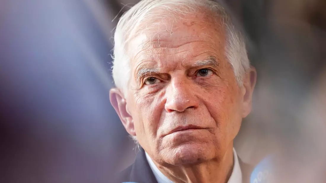 Würde gerne ein Zeichen setzen: Chefdiplomat Josep Borrell hält Orbans Moskau-Reise für inakzeptabel. - Bild: Geert Vanden Wijngaert/AP