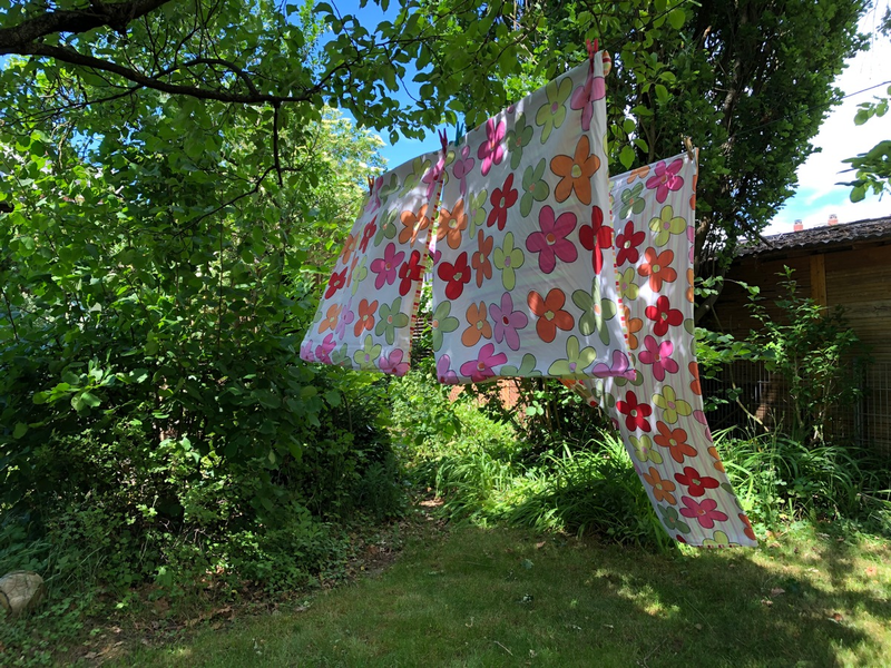 Wäschetrocknen im Freien ist gut für die Umwelt, vorteilhaft für die Hygiene und zudem kostenlos - Foto: presseportal.de