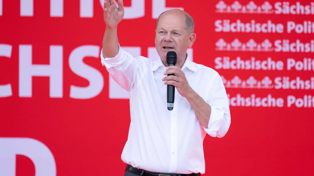 Dass die SPD bei der nächsten Bundestagswahl wie 2021 ein Ergebnis von über 25 Prozent erzielen könnte, glaubt nur eine kleine Minderheit der Parteimitglieder. (Archivbild) - Bild: Sebastian Kahnert/dpa