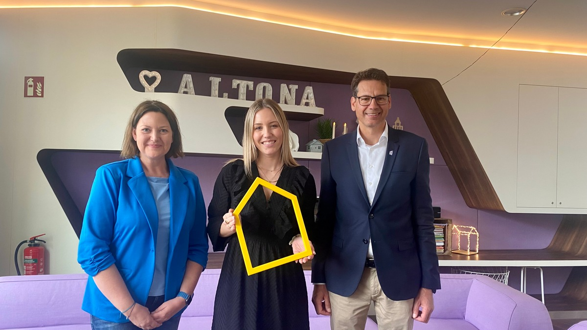 Laura Papendick ist neue Schirmfrau des Ronald McDonald Hauses Hamburg-Altona - Foto: presseportal.de