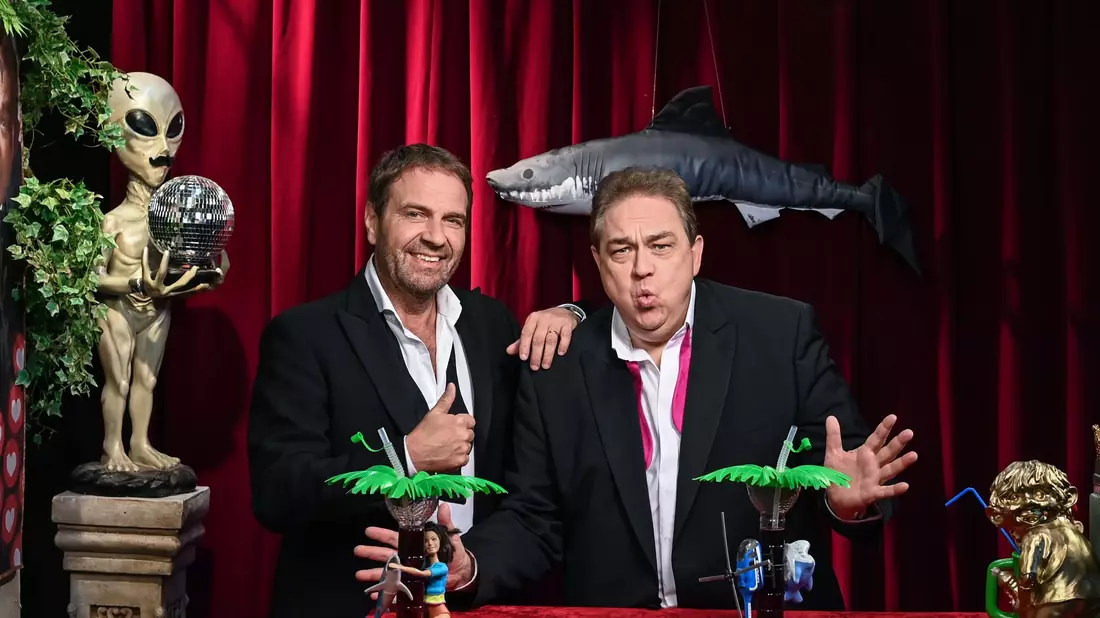 Oliver Kalkofe und Peter Rütten ziehen wieder Trashfilme durch den Kakao. (Archivbild) - Bild: Jens Kalaene/dpa