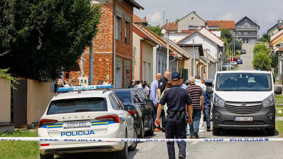 Ein Mann in Kroatien soll sechs Menschen in einem Altenheim getötet haben. - Bild: Zeljko Puhovski/CROPIX/AP/dpa