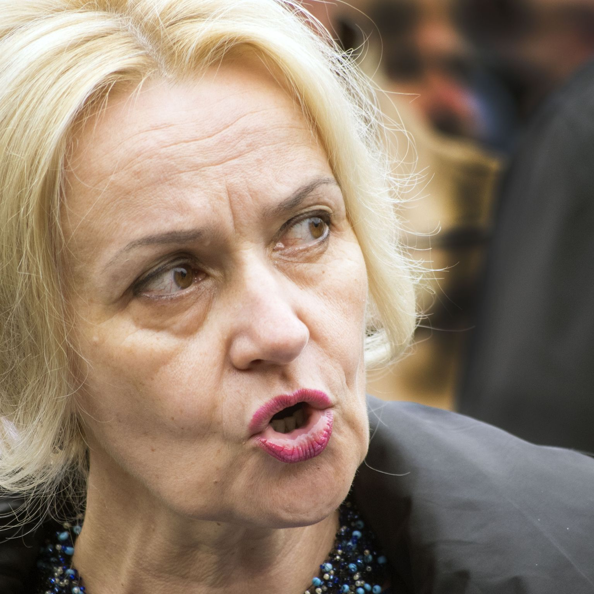 Iryna Farion galt als eine landesweit bekannte Verfechterin der ukrainischen Sprache. (Archivbild) - Foto: Igor Golovniov/ZUMA Wire/dpa