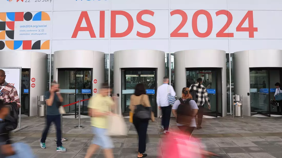 Auf der Welt-Aids-Konferenz beraten sich Mediziner, Experten und Aktivisten, wie HIV und Aids weiter eingedämmt werden können. - Bild: Karl-Josef Hildenbrand/dpa