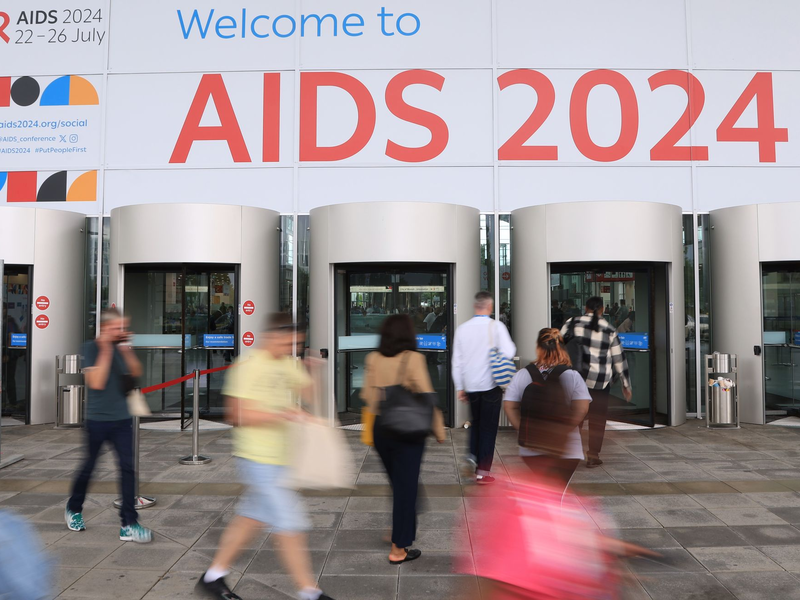 Auf der Welt-Aids-Konferenz beraten sich Mediziner, Experten und Aktivisten, wie HIV und Aids weiter eingedämmt werden können. - Foto: Karl-Josef Hildenbrand/dpa