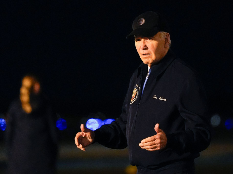 Biden hat sich in sein Privathaus zurückzogen. (Archivbild) - Foto: Susan Walsh/AP/dpa