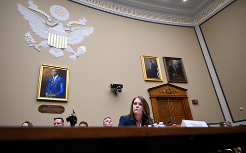 Die Secret-Service-Chefin war viereinhalb Stunden einer zum Teil harschen Befragung ausgesetzt. - Foto: John McDonnell/FR172064 AP/AP/dpa