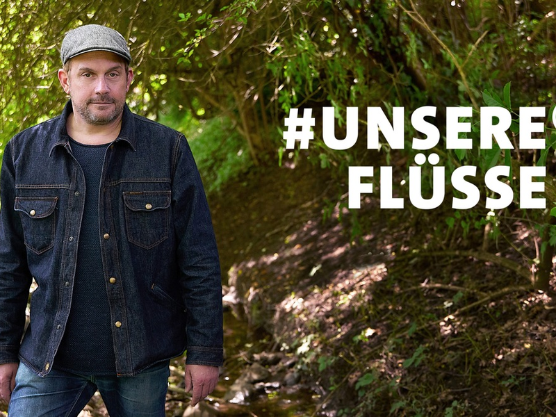 ARD-Aktion #unsereFlüsse mit Jessy Wellmer und Sebastian Bezzel: Tausende Aktive helfen einem Wissenschaftsteam, die Qualität unserer Flüsse zu prüfen - Aktion bis zum 31. Oktober verlängert - Foto: presseportal.de