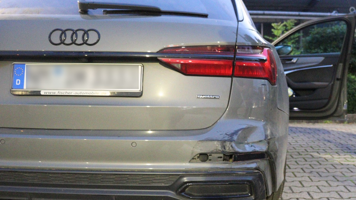 POL-HF: Unfallflucht auf Parkplatz vom Schnellrestaurant- Verkehrskommissariat ermittelt - Foto: presseportal.de