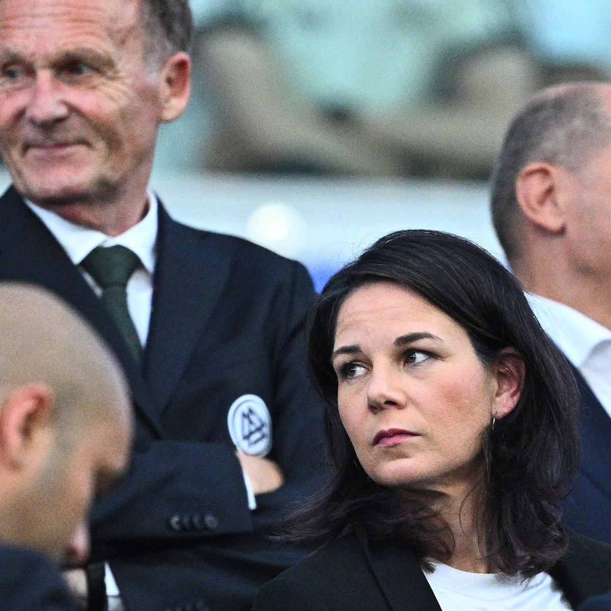 Außenministerin Annalena Baerbock war beim EM-Spiel der Nationalmannschaft gegen die Schweiz dabei. (Archivbild) - Foto: Tom Weller/dpa