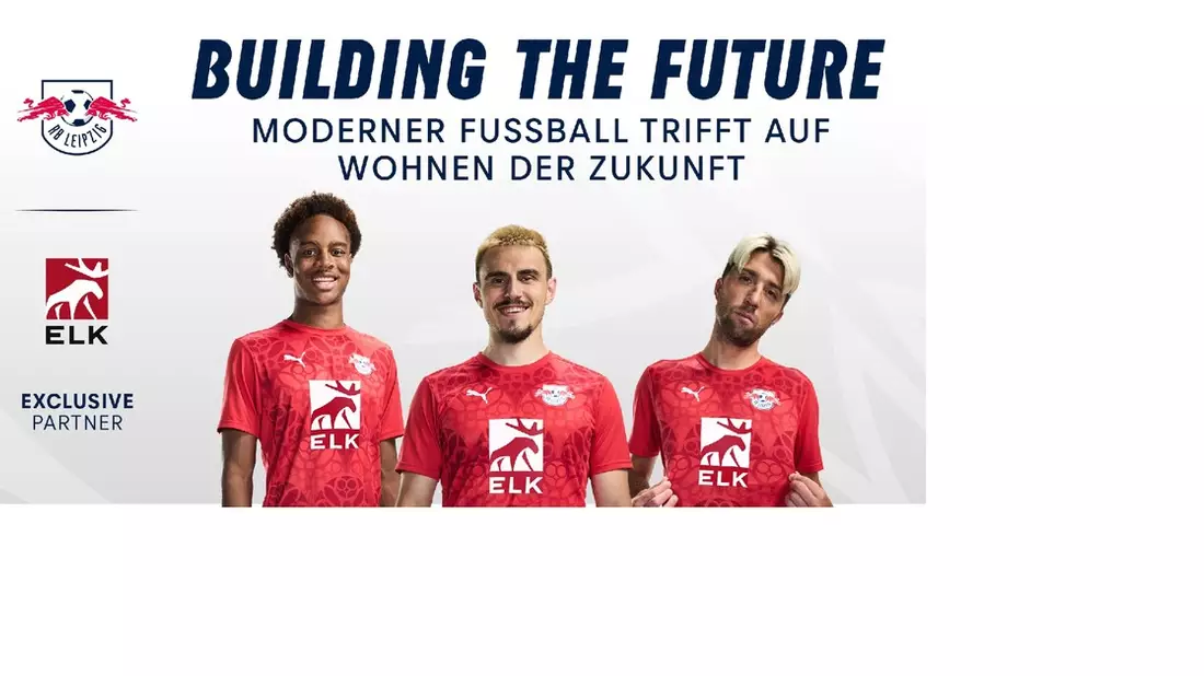 ELK wird Exclusive Partner von Bundesligist RB Leipzig - Bild: presseportal.de