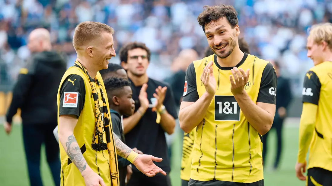 Die Zukunft der ehemaligen BVB-Profis Marco Reus und Mats Hummels ist weiterhin ungeklärt. - Bild: Bernd Thissen/dpa