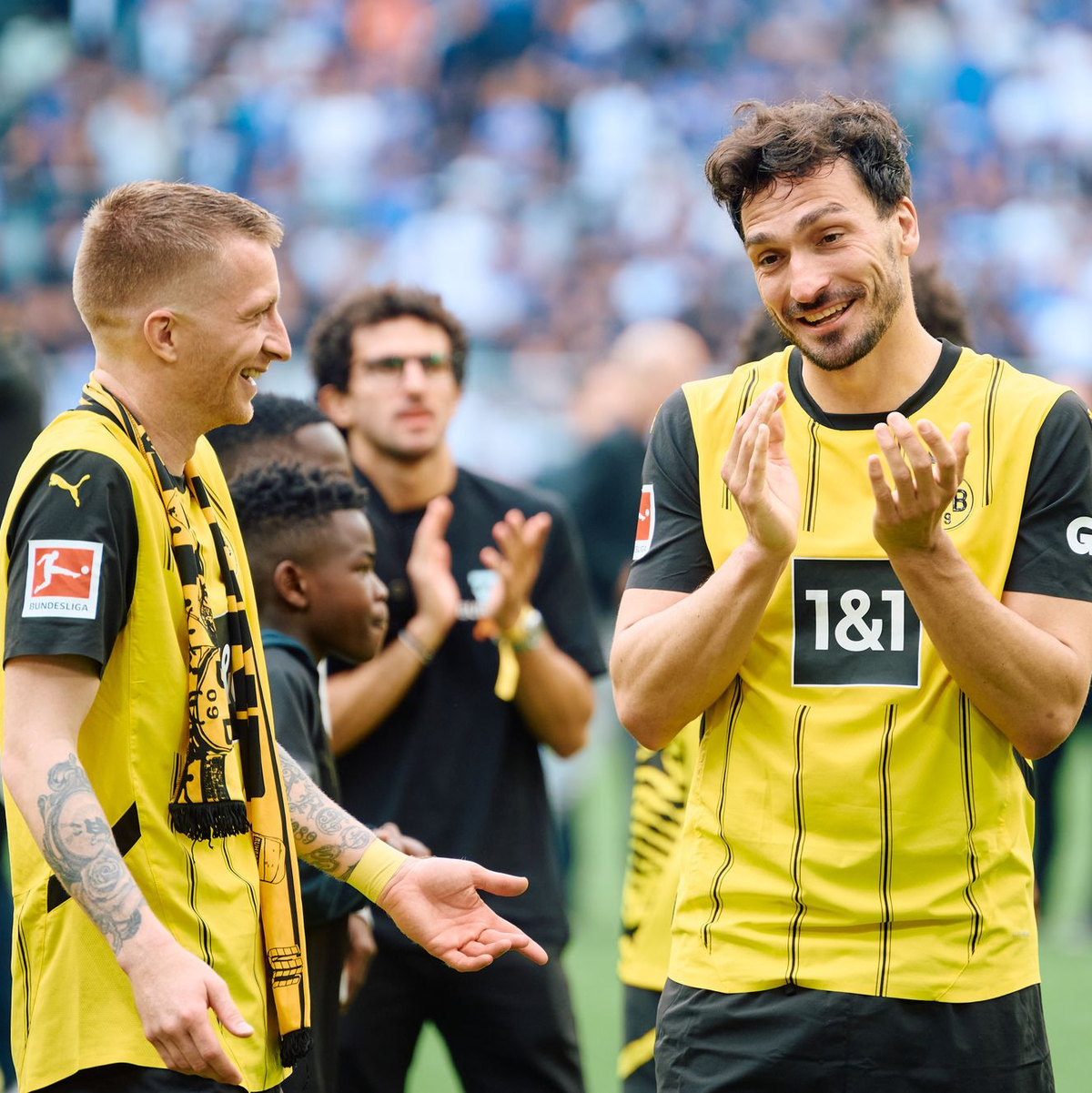 Die Zukunft der ehemaligen BVB-Profis Marco Reus und Mats Hummels ist weiterhin ungeklärt. - Foto: Bernd Thissen/dpa