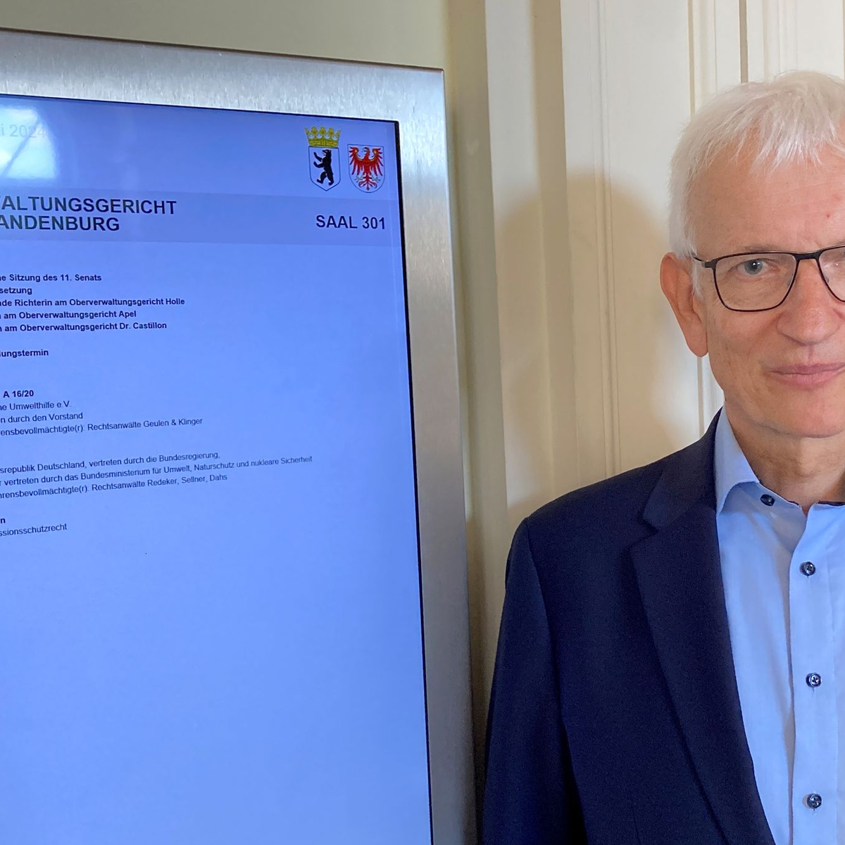 DUH-Bundesgeschäftsführer Jürgen Resch nach dem Urteil.  - Foto: Marion van der Kraats/dpa