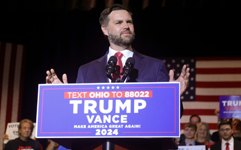 Usha Vance stand vor der Ernennung ihres Ehemannes zum republikanischen Vizekandidaten neben Donald Trump nicht unbedingt im Rampenlicht.  - Foto: Paul Vernon/FR66830 AP/AP/dpa