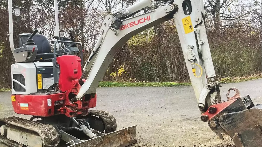 POL-HI: Diebe entwenden Mini-Bagger von Baustelle in Drispenstedt - Bild: presseportal.de