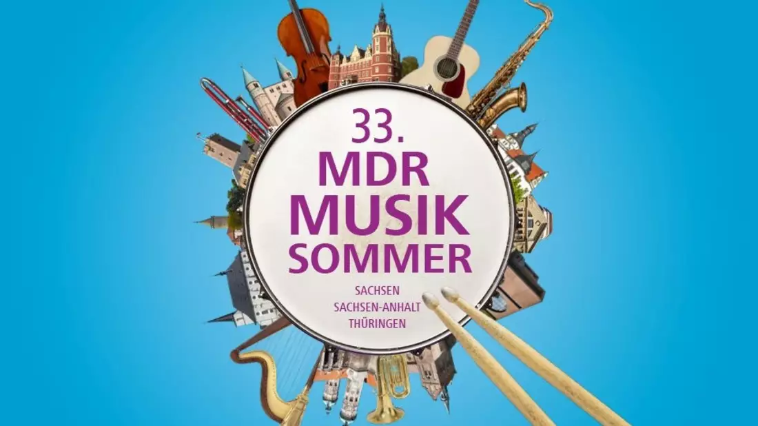 Nahbar, attraktiv und ein besonderes Jubiläum: 33. MDR-Musiksommer startet in Sangerhausen - MDR-Ensembles spielen zum 100. Geburtstag in der Region groß auf - Bild: presseportal.de