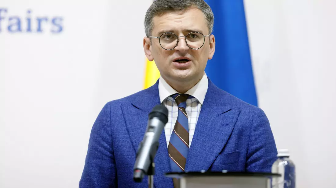 Ukrainischer Außenminister Dmytro Kuleba (Archivbild) - Bild: ---/Ukrinform/dpa