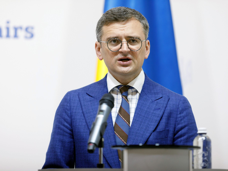 Ukrainischer Außenminister Dmytro Kuleba (Archivbild) - Foto: ---/Ukrinform/dpa